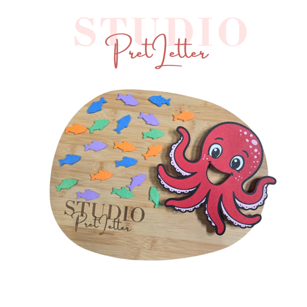 Thema speeltray Octopus