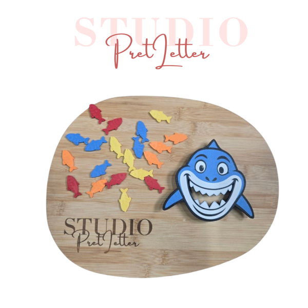 Thema speeltray Haai