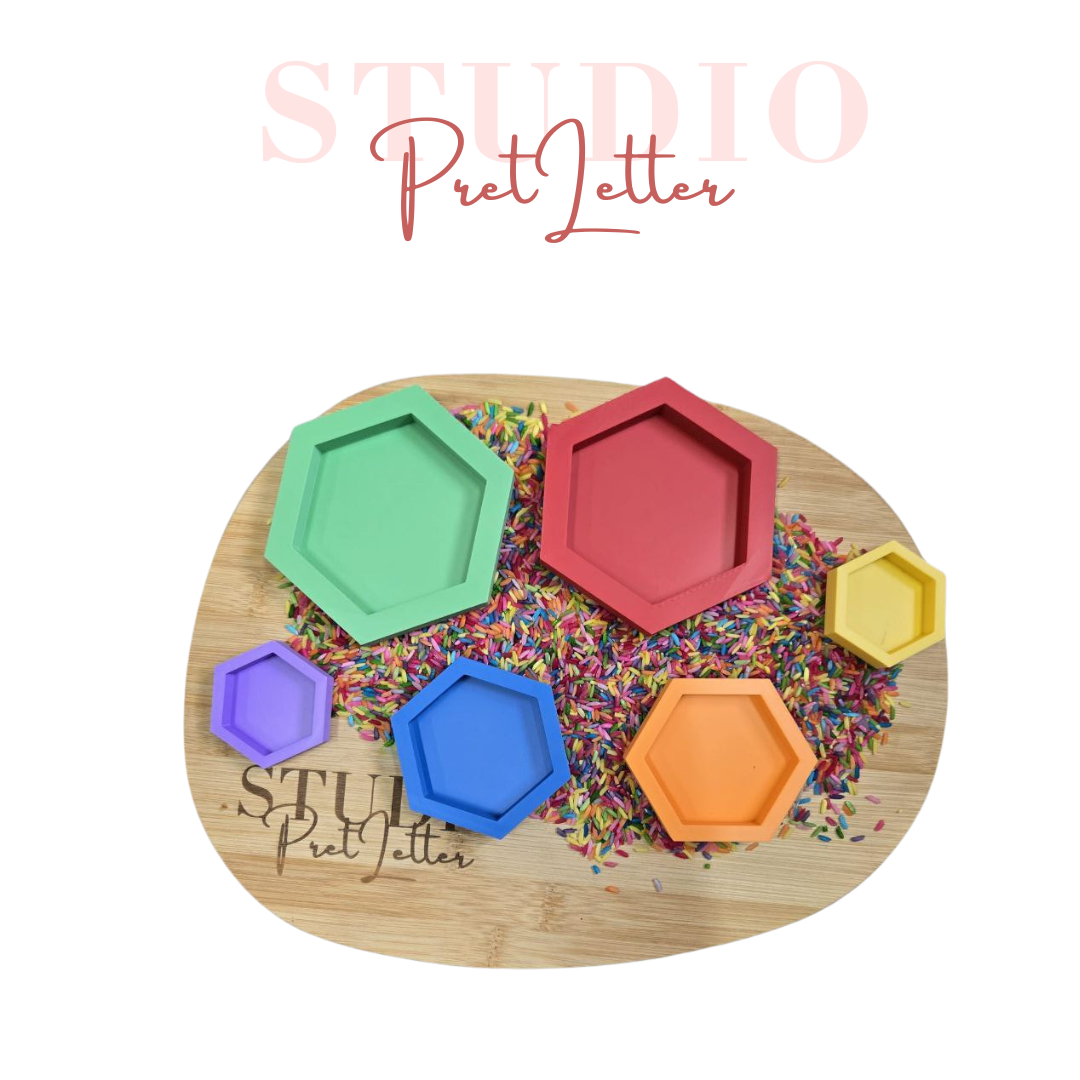 Hexagon set PLA kleur