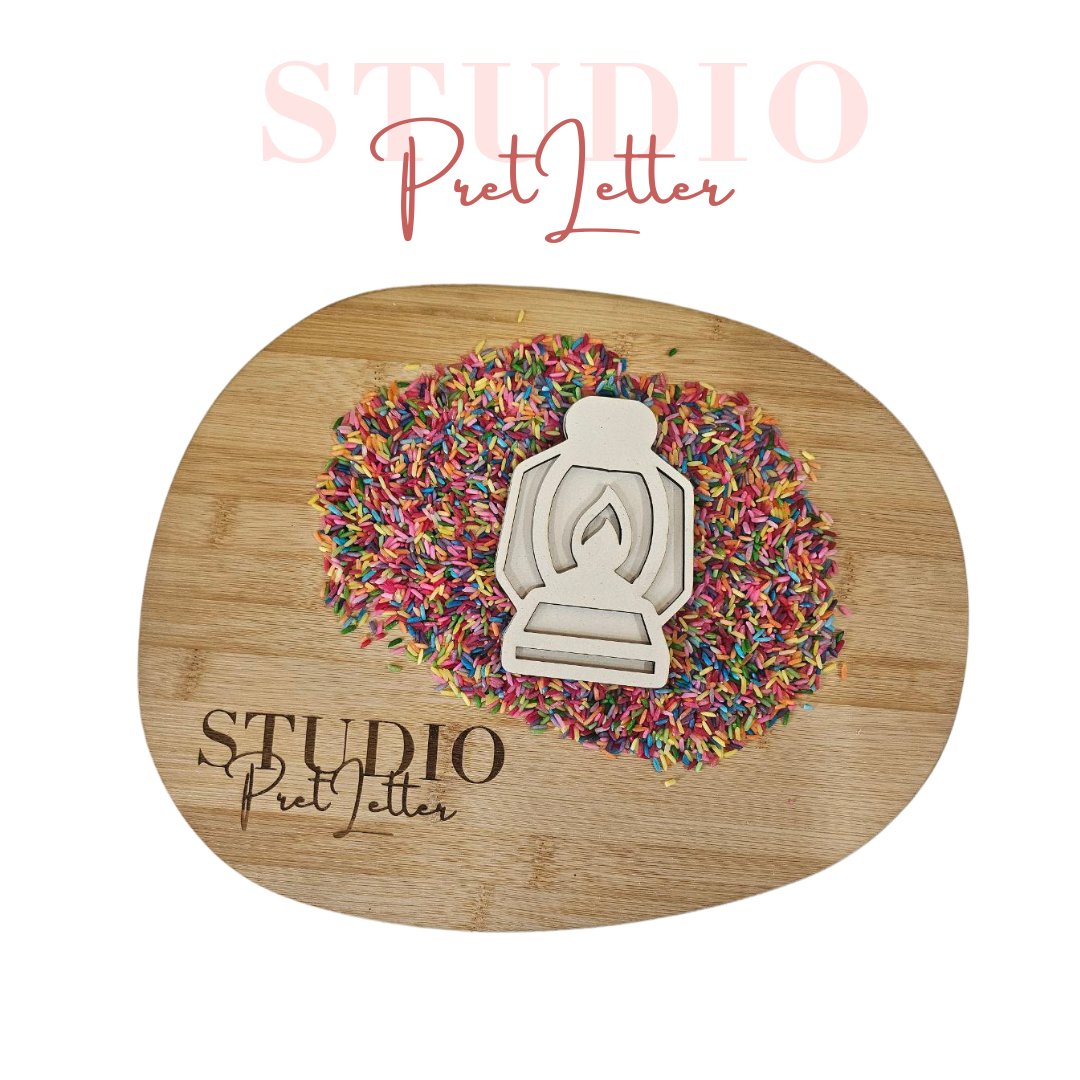 Vulvorm kamperen Lamp