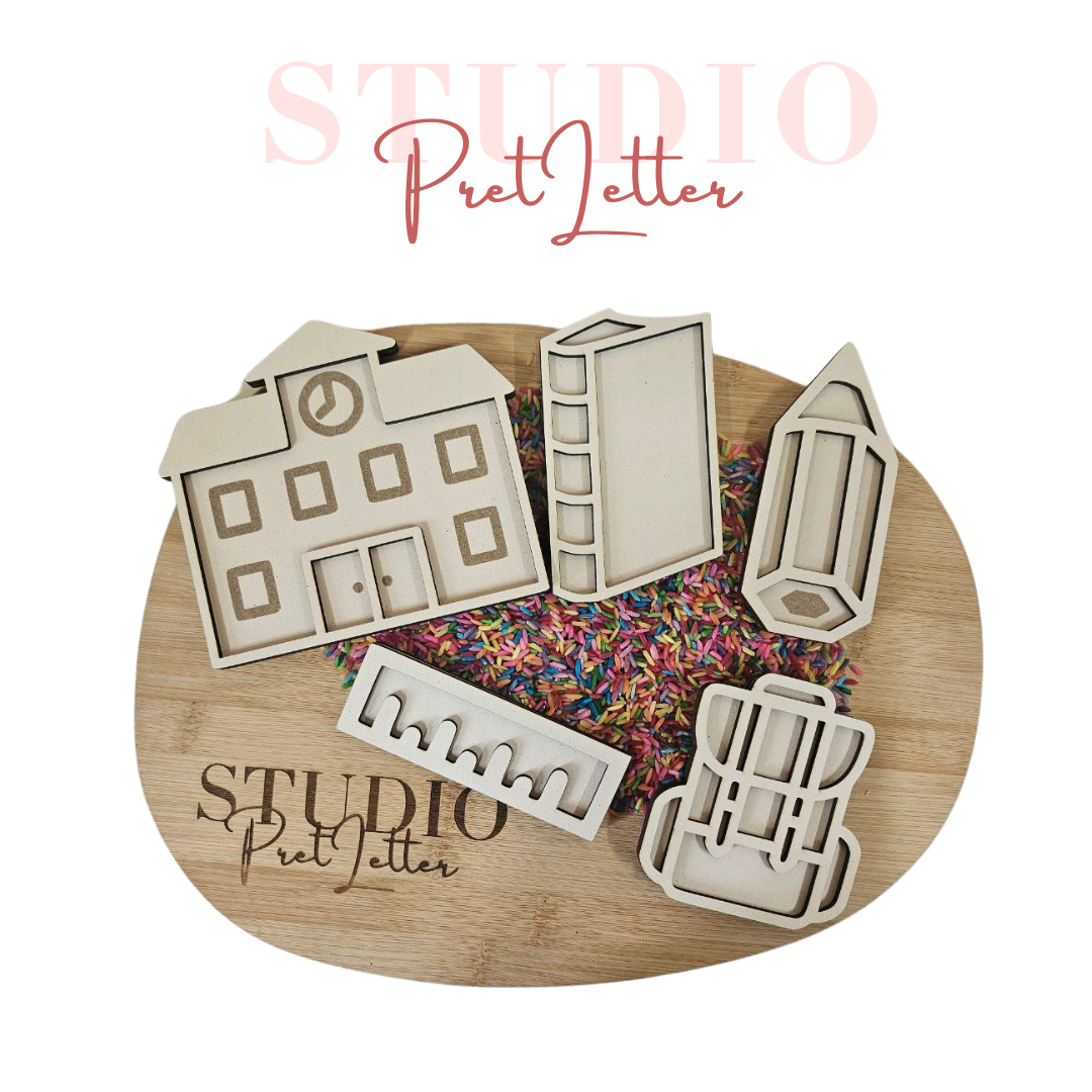 Vulvorm Thema School voordeelset