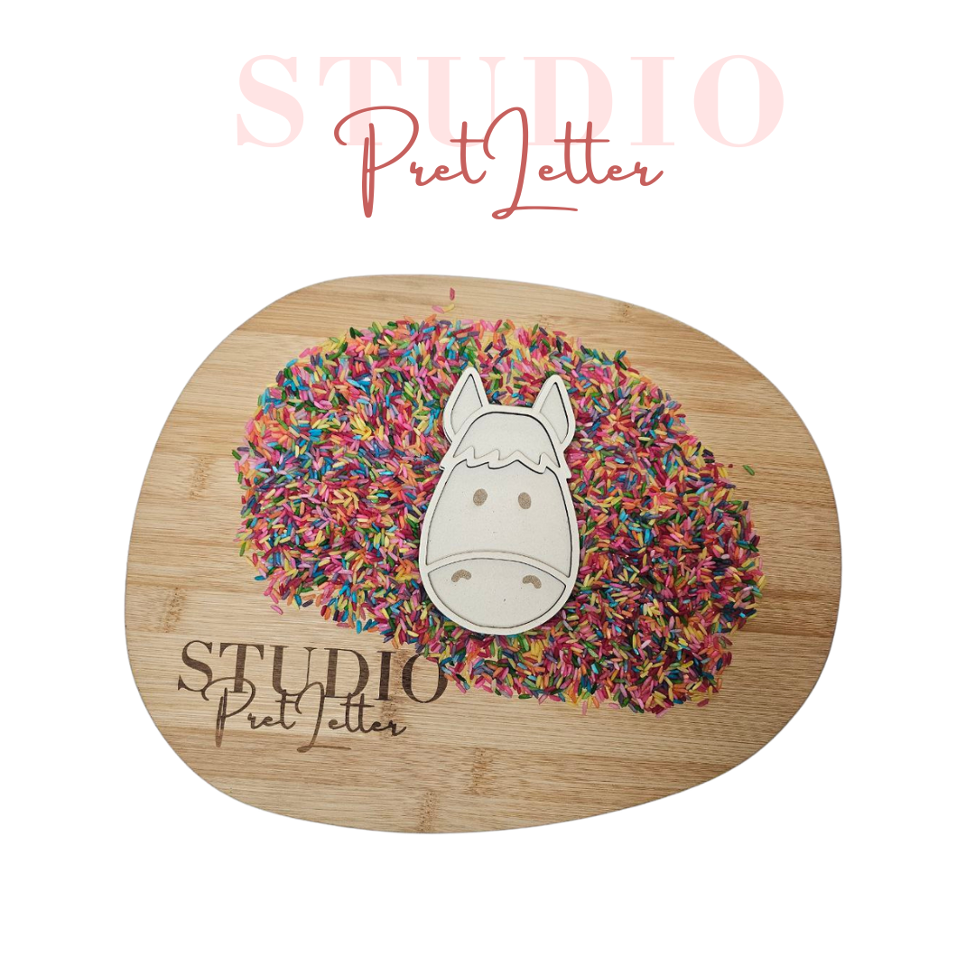 Vulvorm Paarden hoofd