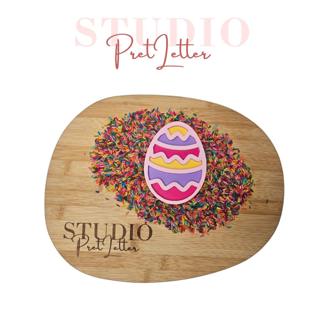 Vulvorm PLA Kleur Roze Paasei