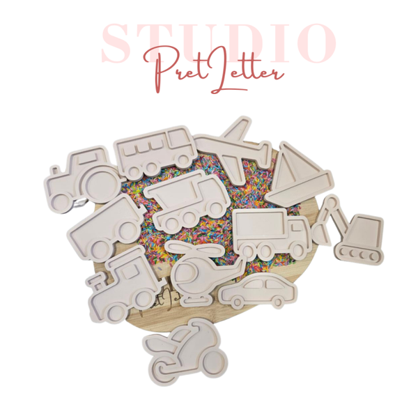 Vulvorm PLA Voordeelset Voertuigen nieuw