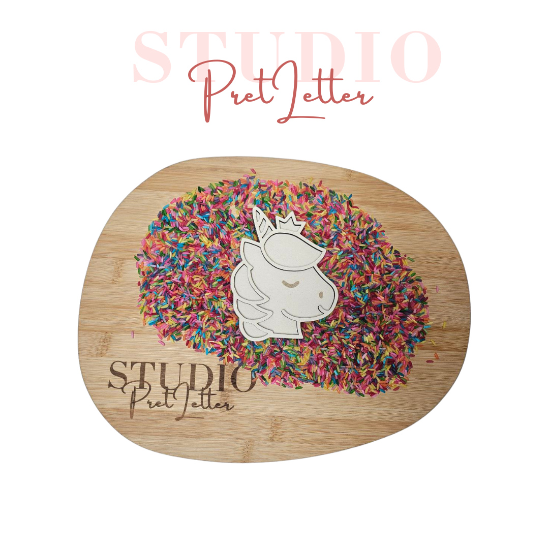 Vulvorm Only Unicorn met kroon