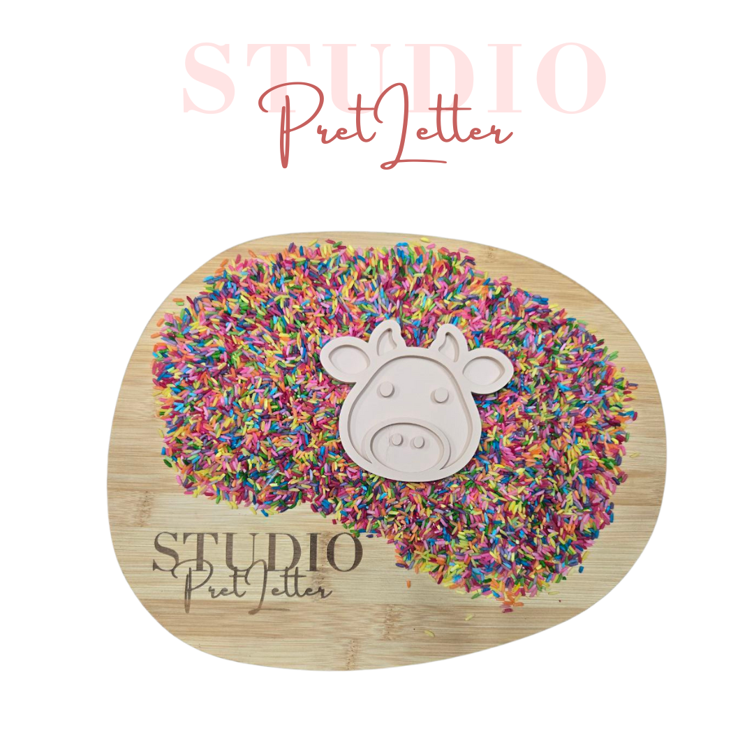 Vulvorm PLA Boerderij leven Koe