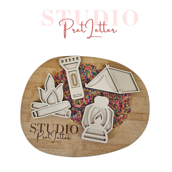 Vulvorm Thema Kamperen voordeelset