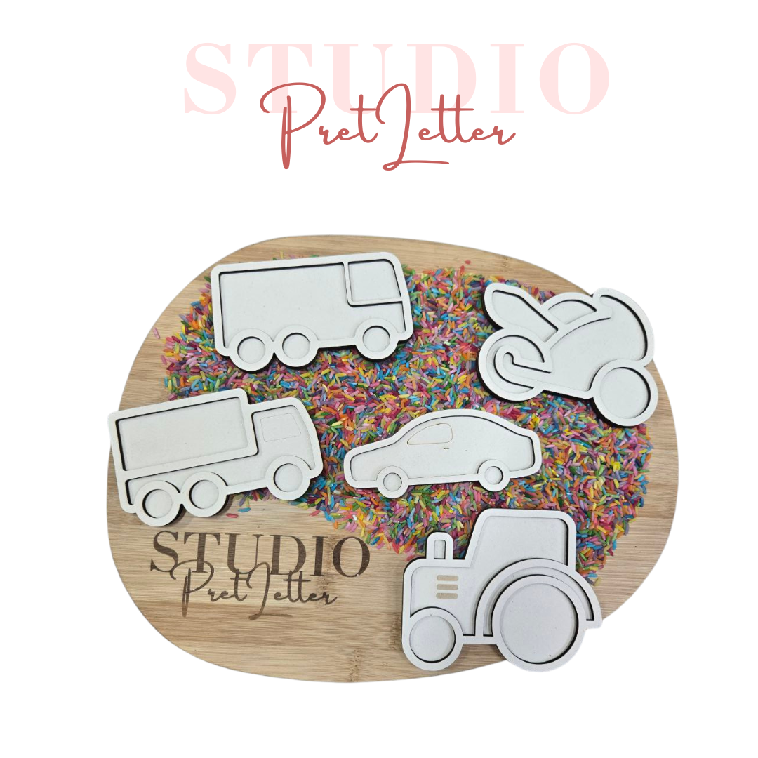 Vulvorm Thema Verkeer voordeelset