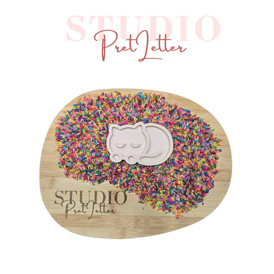 Vulvorm PLA Boerderij leven Slapende poes