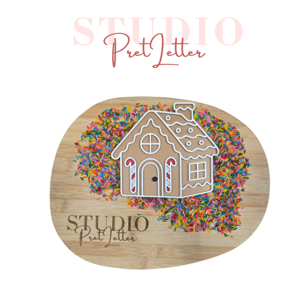 Vulvorm PLA kleur Gingerbread huis