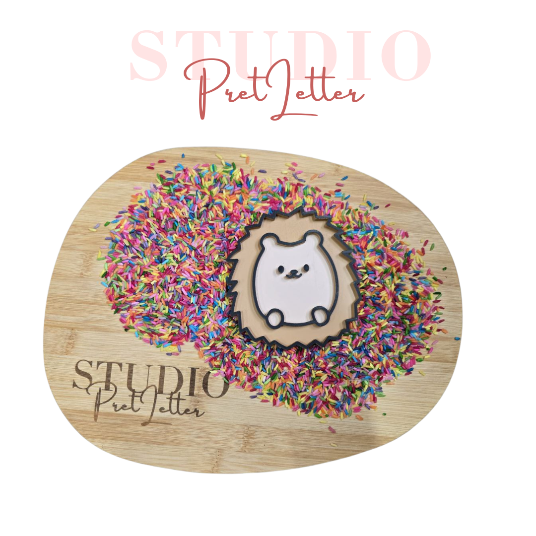 Vulvorm PLA kleur Herfst egel