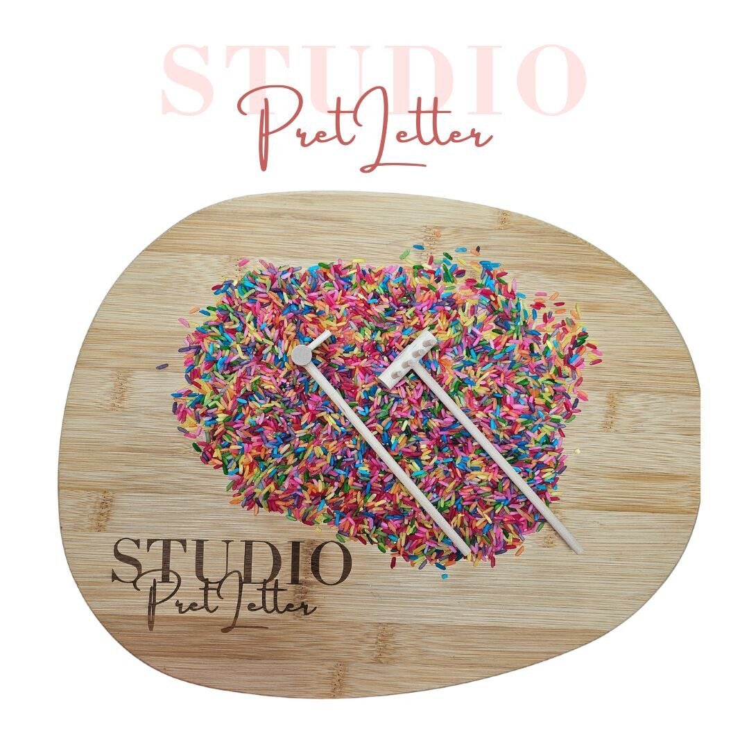 Speelbak accessoires houten hark