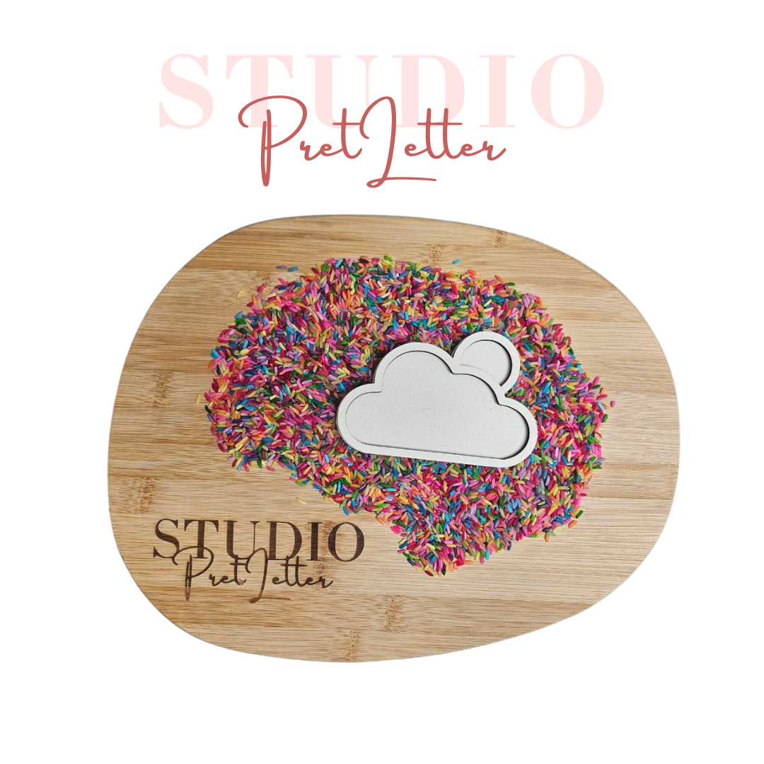 Vulvorm Weer Bewolkt