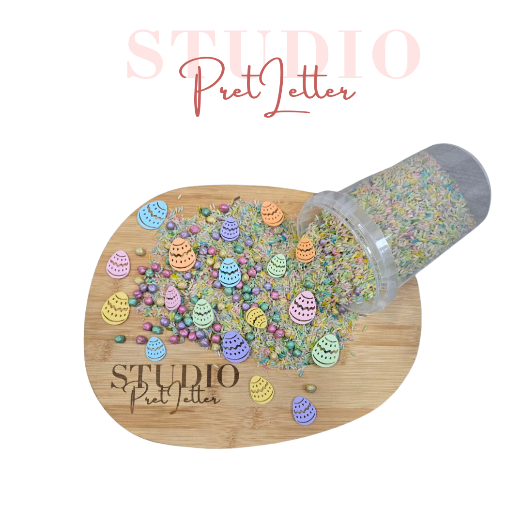 Speelrijst Paas Pastel mix