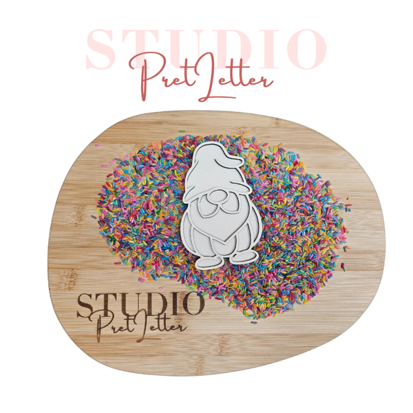 Vulvorm kabouter rond