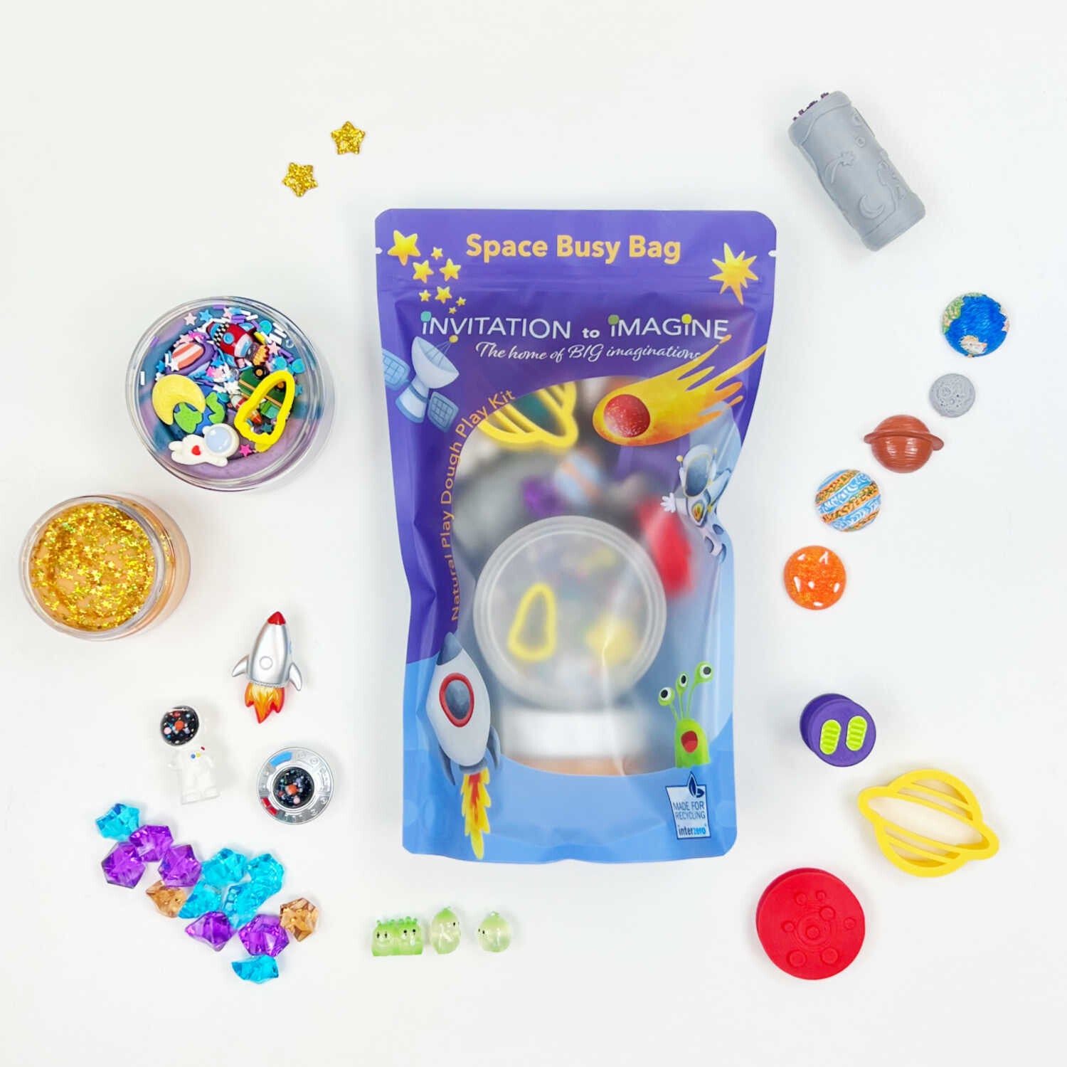 Invitation to Imagine Verrassingspot, Ruimte Busy Bag