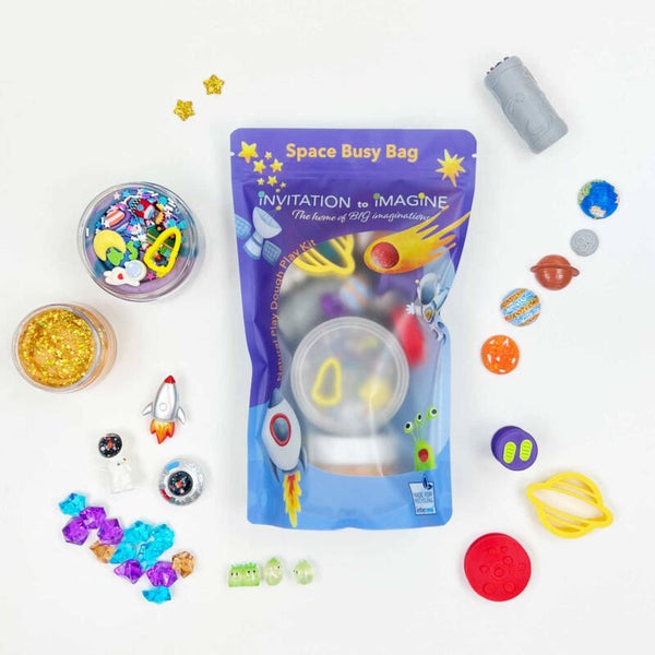 Invitation to Imagine Verrassingspot, Ruimte Busy Bag