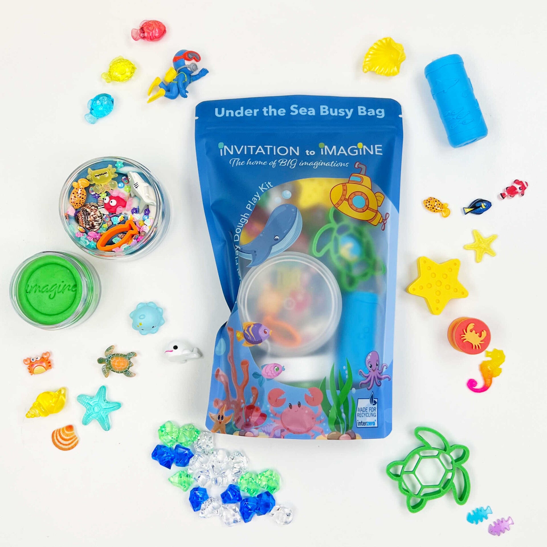 Invitation to Imagine Verrassingspot, Diep in de zee Busy Bag