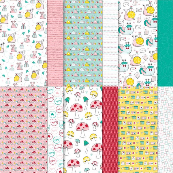 Snail Mail Designer Series Paper 12" x 12" (30,5cm x 30,5cm)