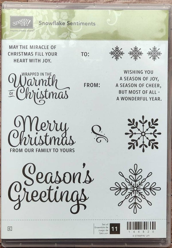 Snowflake Sentiments bundel