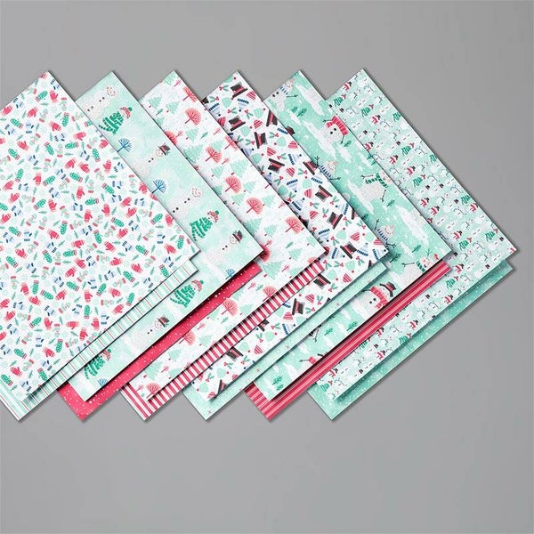 Let it Snow Specialty Designer Series Paper 12" x 12" (30,5cm x 30,5cm)