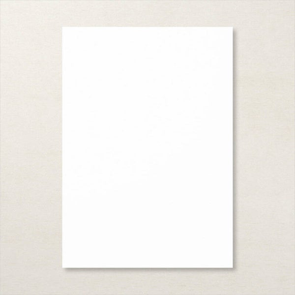 Basic White extra stevig A4 per vel