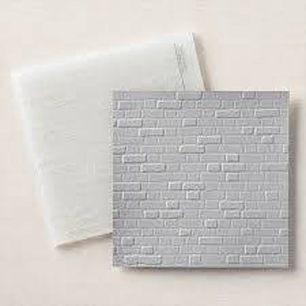Brick & Mortar 3D Embossing Folder