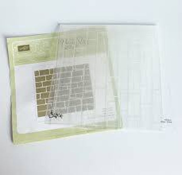 Brick Wall Embossing Folder