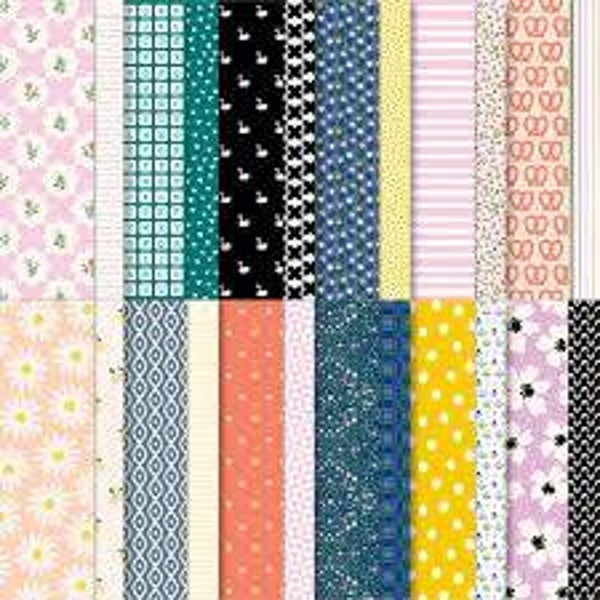 Delightfully Eclectic Designer Series Paper 12" x 12" (30,5cm x 30,5cm)