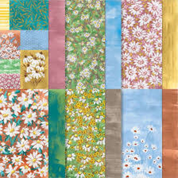 Fresh As A Daisy Designer Series Paper 12" x 12" (30,5cm x 30,5cm)