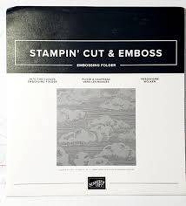 Into The Clouds Embossing Folder