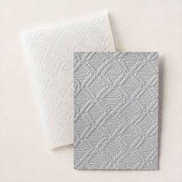 Macrame 3D Embossing Folder