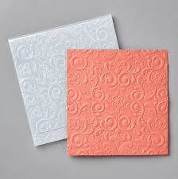Parisian Flourish 3D Embossing Folder