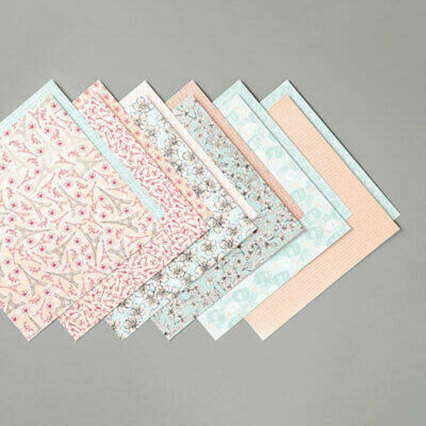 Parisian Blossoms Specialty Designer Series Paper 12" x 12" (30,5cm x 30,5cm)