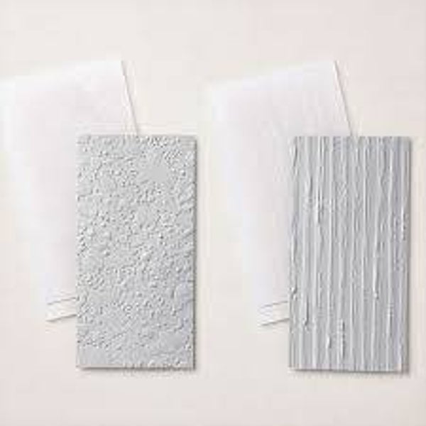 Stripes & Splatters 3D Embossing Folders