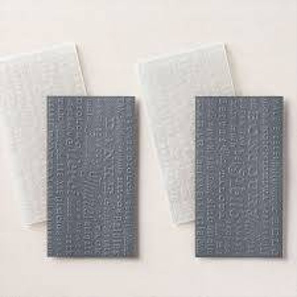 Thanks & Hello Embossing Folders