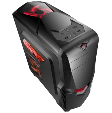 ATX Gaming Behuizing – Alien transparant zijpaneel USB 3.0 Computer Behuizing