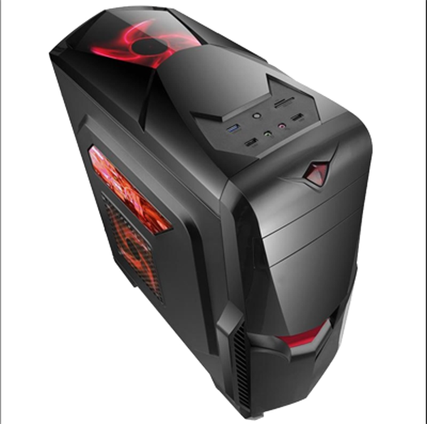 Asus Game PC kast Rood