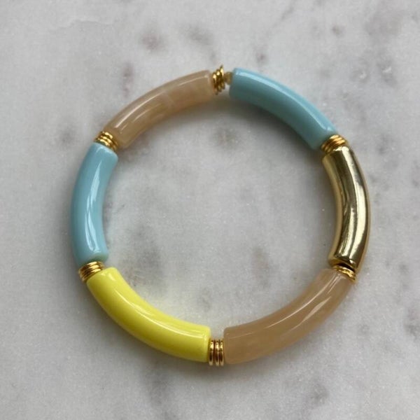Acryl armband colors blue