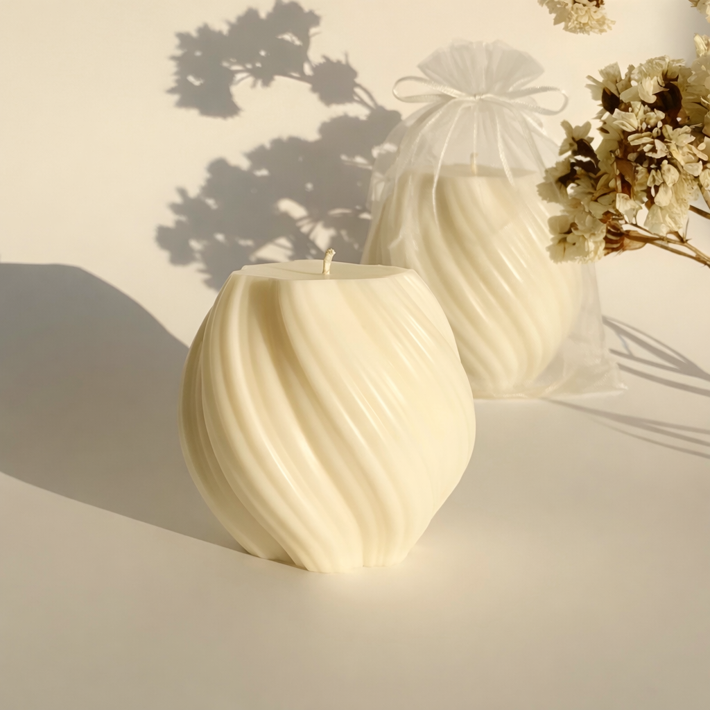 Świeca sojowa 320g OKRĄGŁA