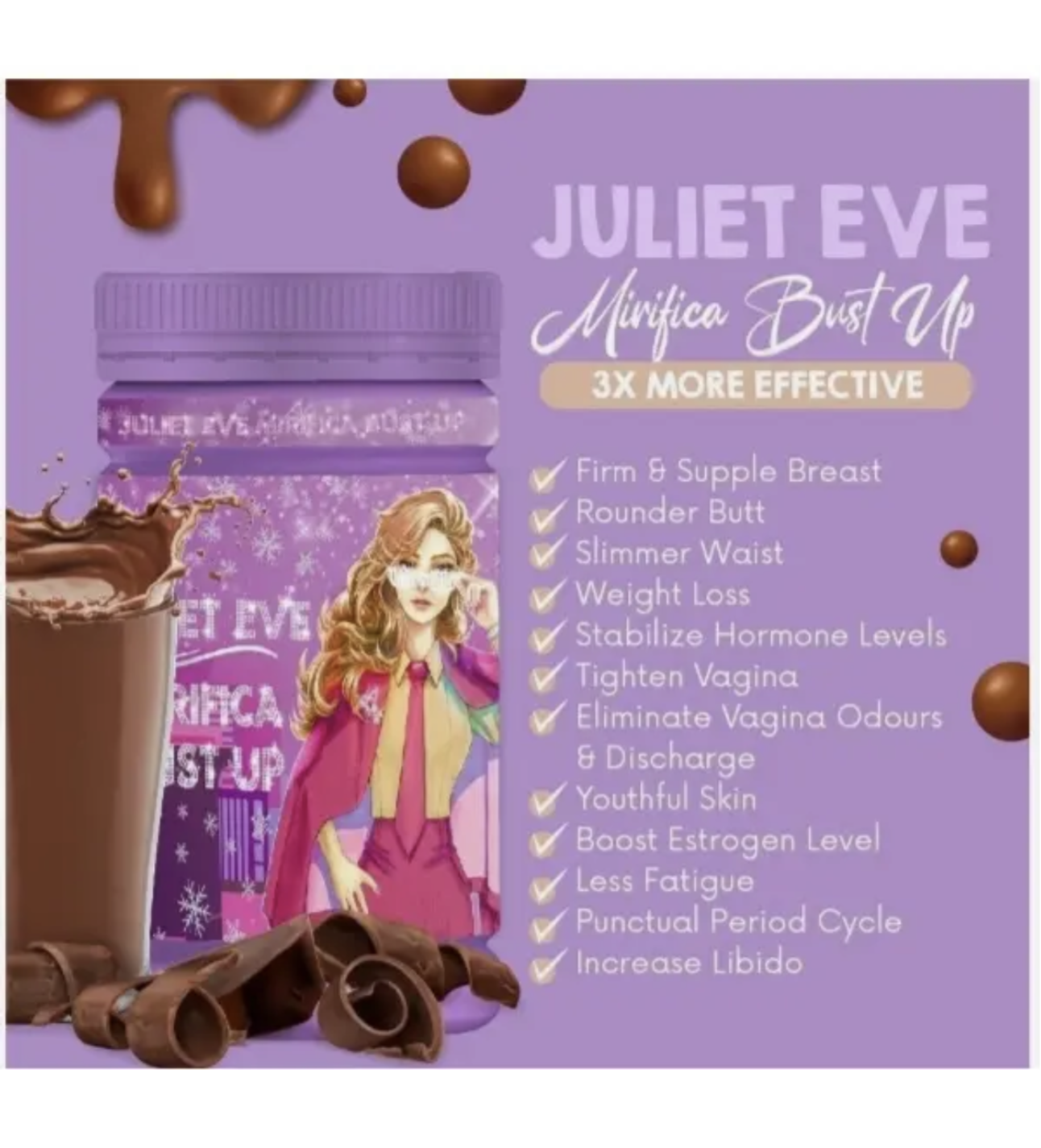 Juliet eve mirfica bust up supplement