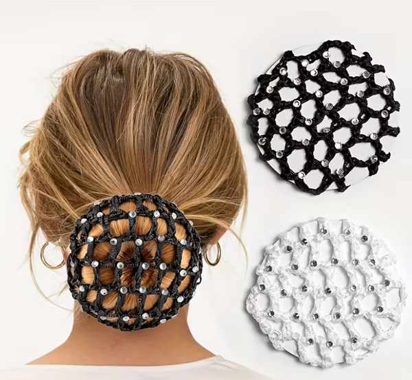 Haarnetje voor knot met steentje