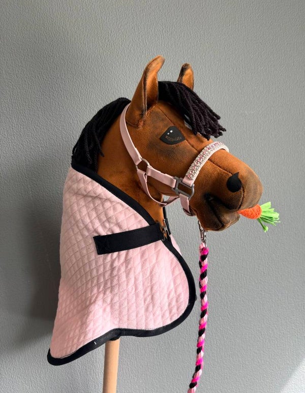 Hobbyhorse deken “roze/zwart” (maat XS/S)