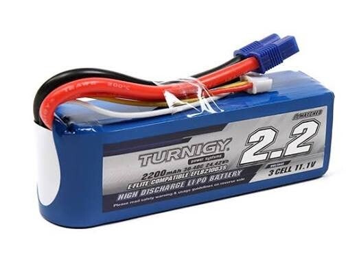 Turnigy 2200mAh 3S 30C Lipo Pack w/EC3 plug