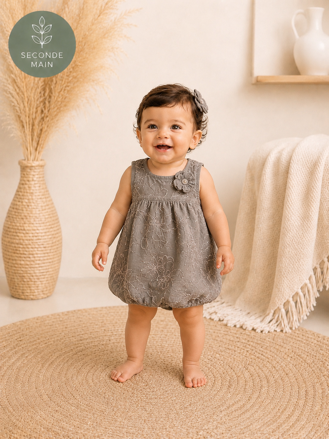 Robe boule brodée Orchestra – 12 mois