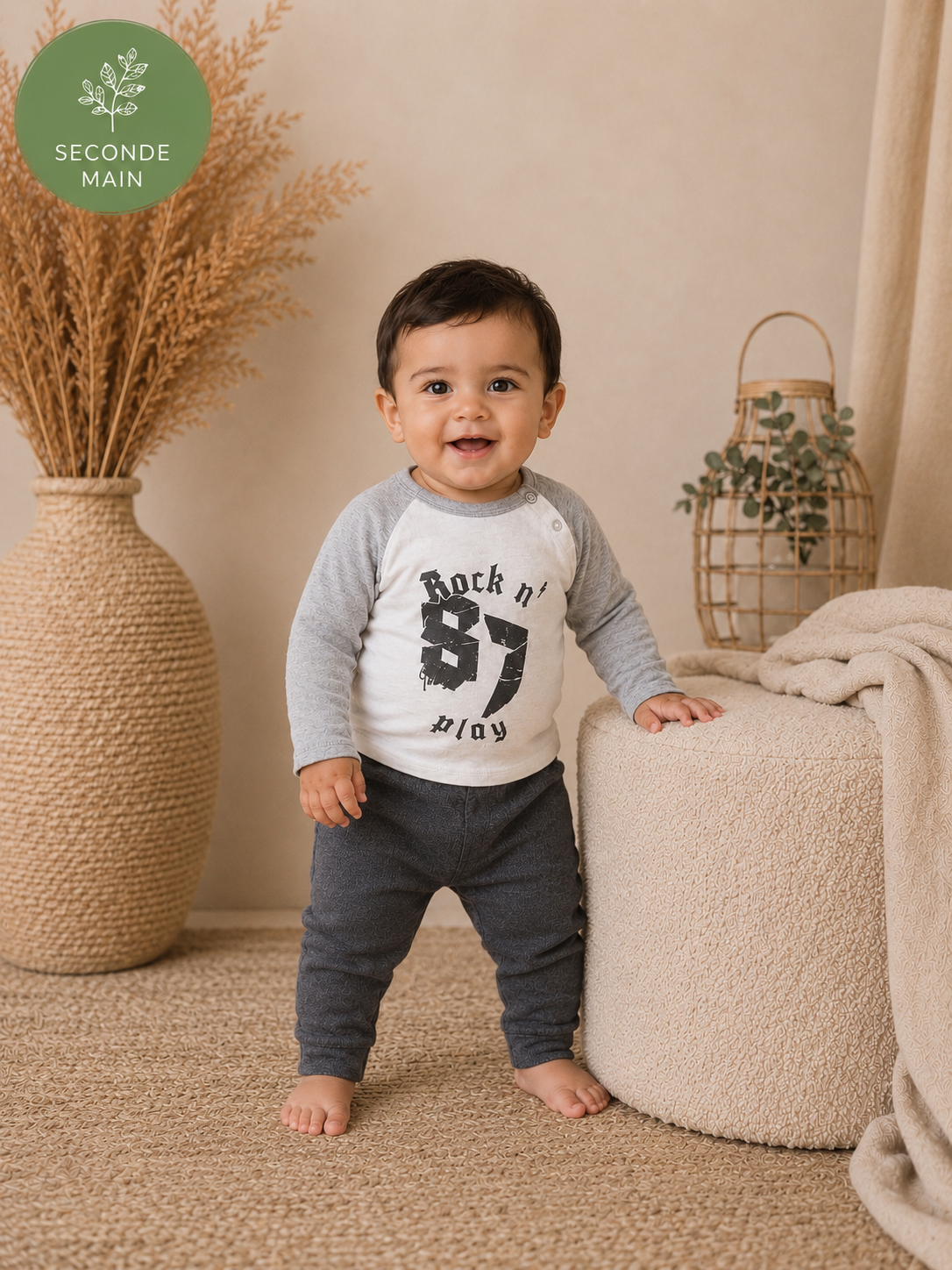 Ensemble bébé garçon IKKS Rock n' play Taille – 12 mois