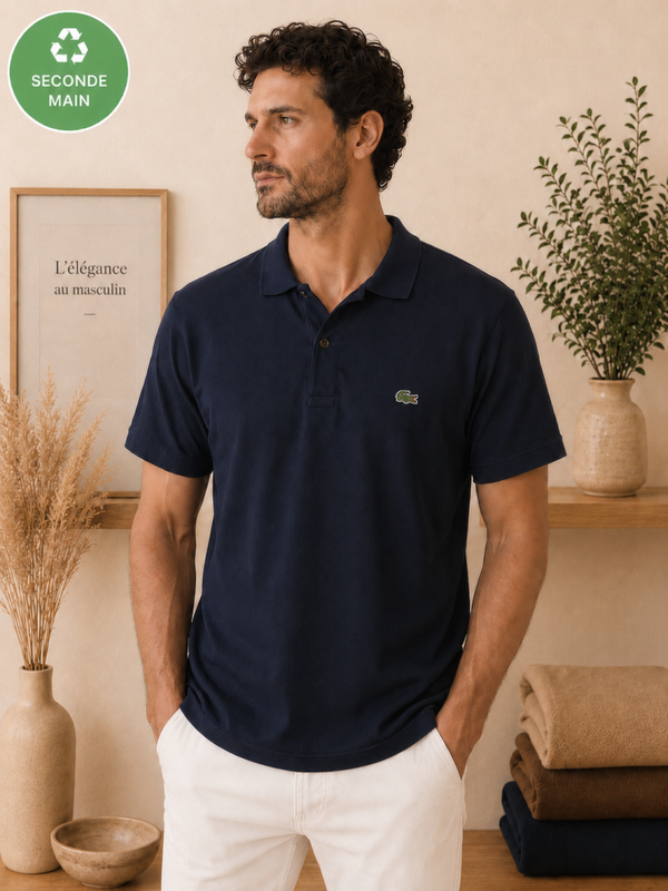 Polo Lacoste Bleu marine, Taille - S à 4XL