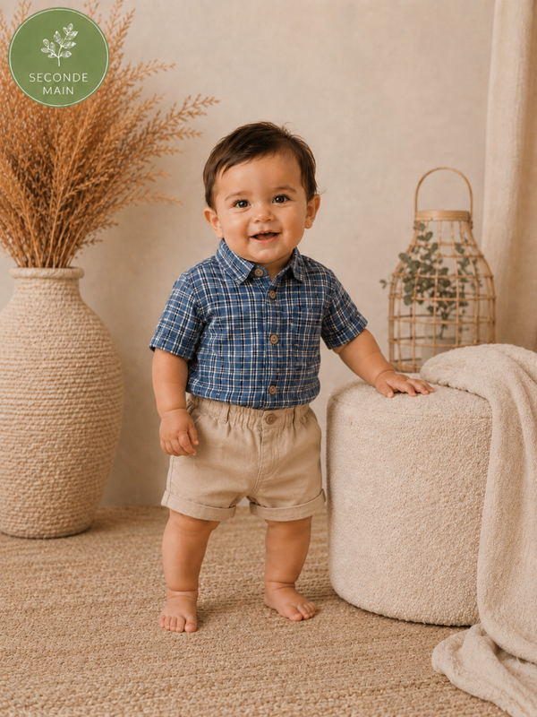 Chemise bébé garçon Taille – 9 mois