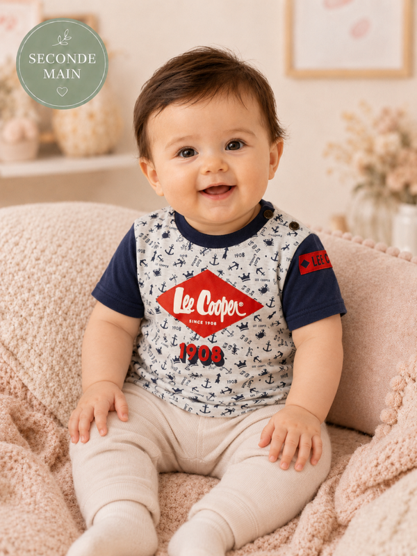 T-shirt bébé garçon Lee Cooper Taille - 6 mois