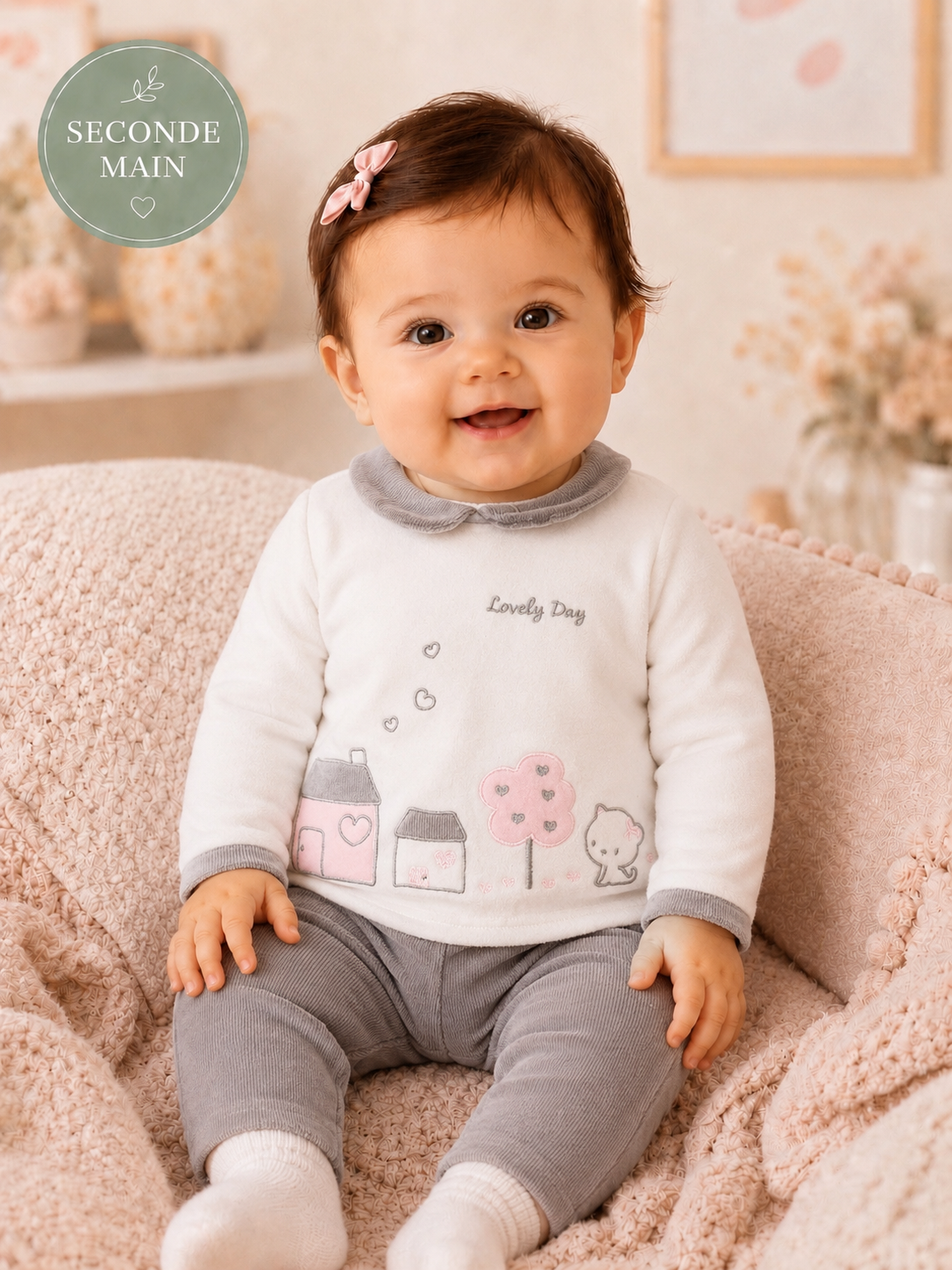 Pyjama bébé fille Taille - 3 moi